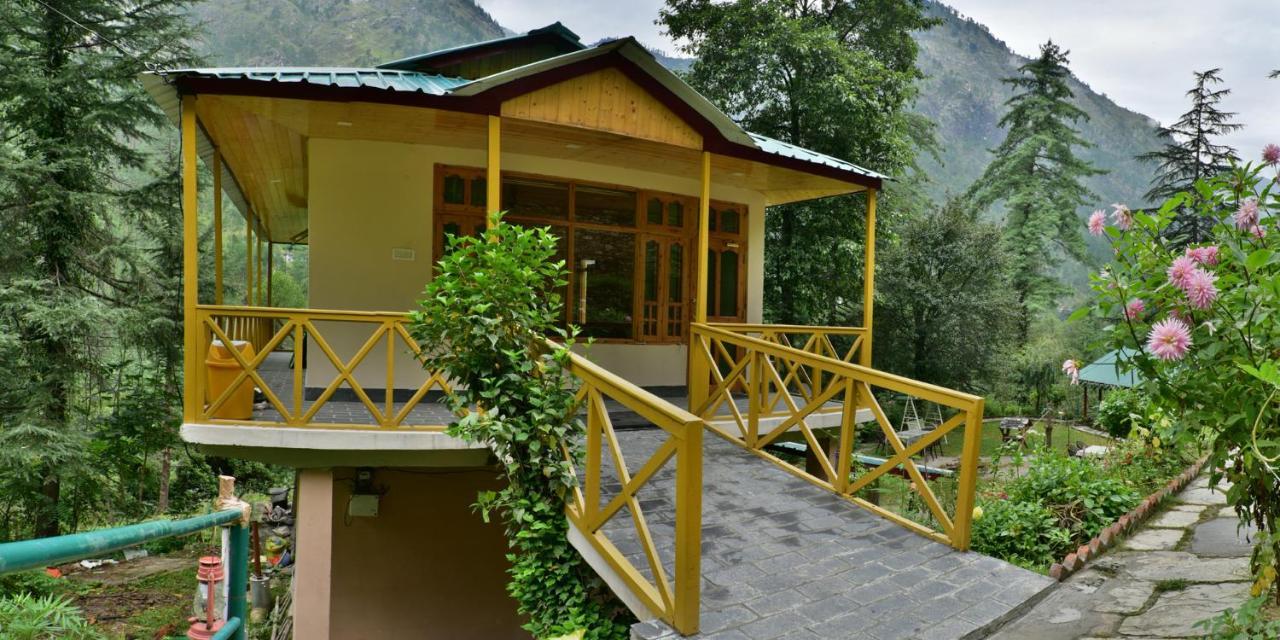 Parvati Kuteer Riverside Resort カソル エクステリア 写真